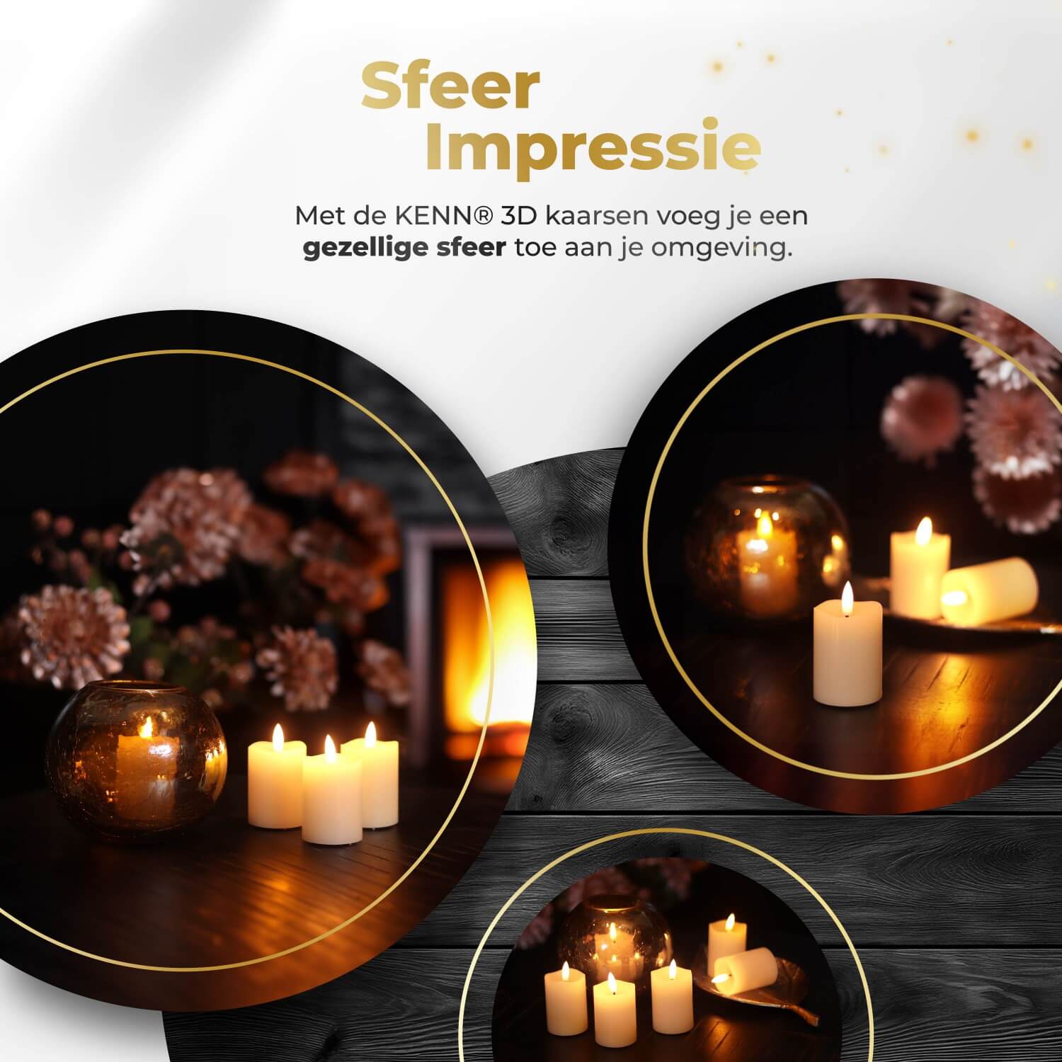 6-delige set ivoorkleurige LED stompkaarsen op batterijen van KENN® met afstandsbediening. Deze elegante nep kaarsen – ook wel LED kaarsen of battery-powered pillar candles genoemd – zijn gemaakt van echt wax en geven een realistisch flikkerend warm wit licht. De ivoorkleur past perfect in elk interieur, van modern tot klassiek. Ideaal voor sfeervolle en veilige kaarsverlichting zonder open vlam, geschikt voor tafeldecoratie, horeca, bruiloften of dagelijks gebruik. Inclusief CR2450 batterijen en afstandsbe