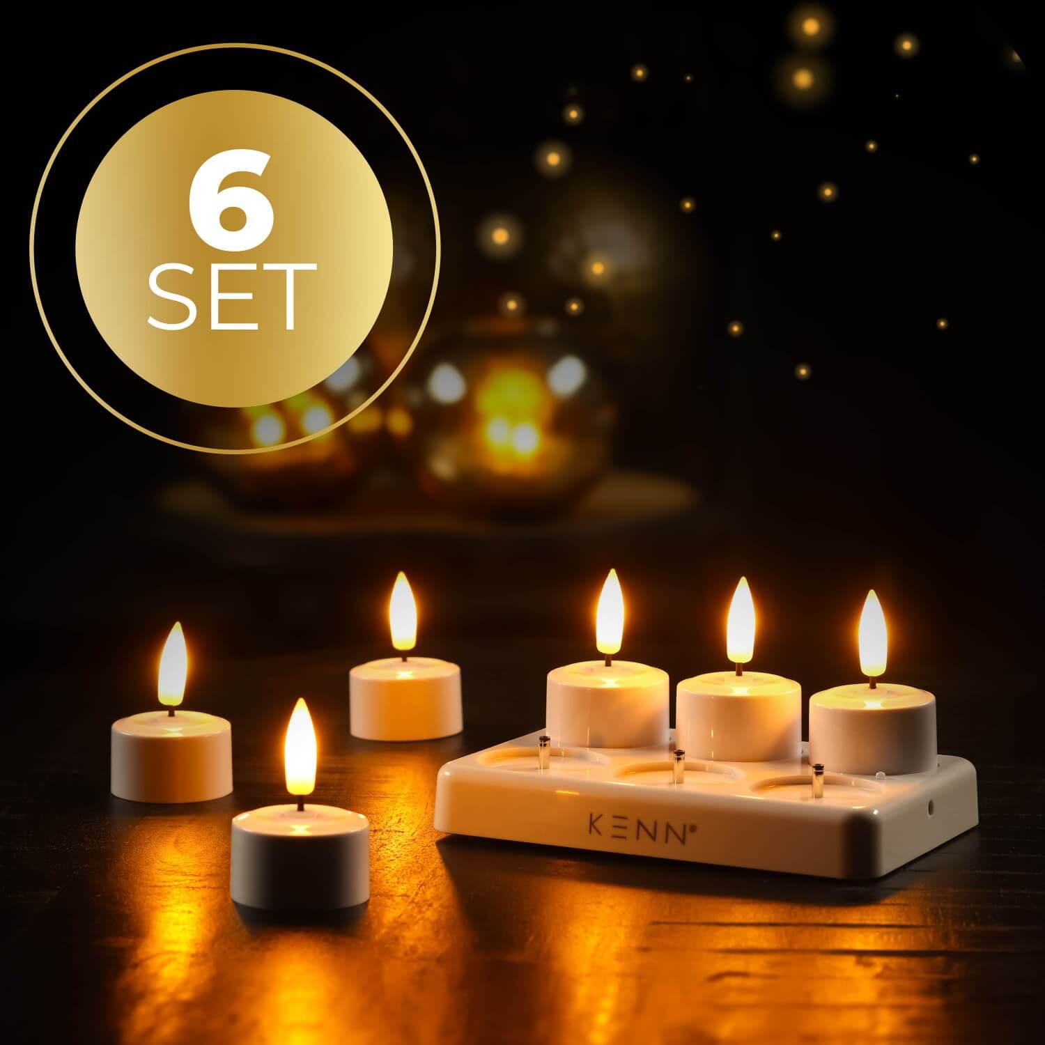 Theelichtjes led met oplader (8 stuks) - online kopen? | Korting tot 30