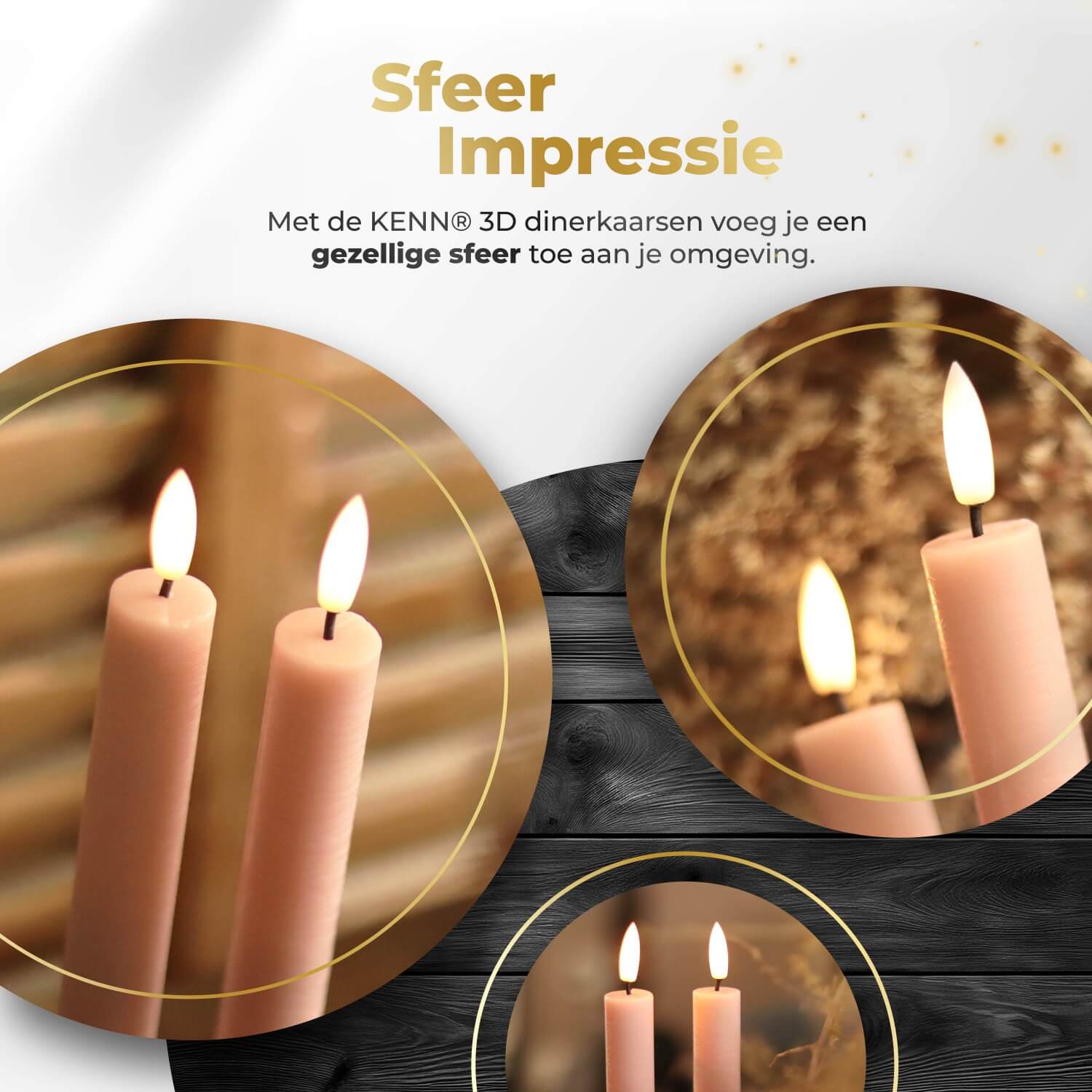 2-delige set roze LED dinerkaarsen op batterijen van KENN® met afstandsbediening. Deze stijlvolle nep kaarsen – ook bekend als LED kaarsen of battery-powered taper candles – zijn gemaakt van echt wax en geven een flikkerend warm wit licht dat doet denken aan echte vlammen. De zachte roze kleur voegt een romantische en decoratieve touch toe aan elke tafelsetting, perfect voor bruiloften, diners, verjaardagen of interieurdecoratie. Werkt op batterijen (meegeleverd).