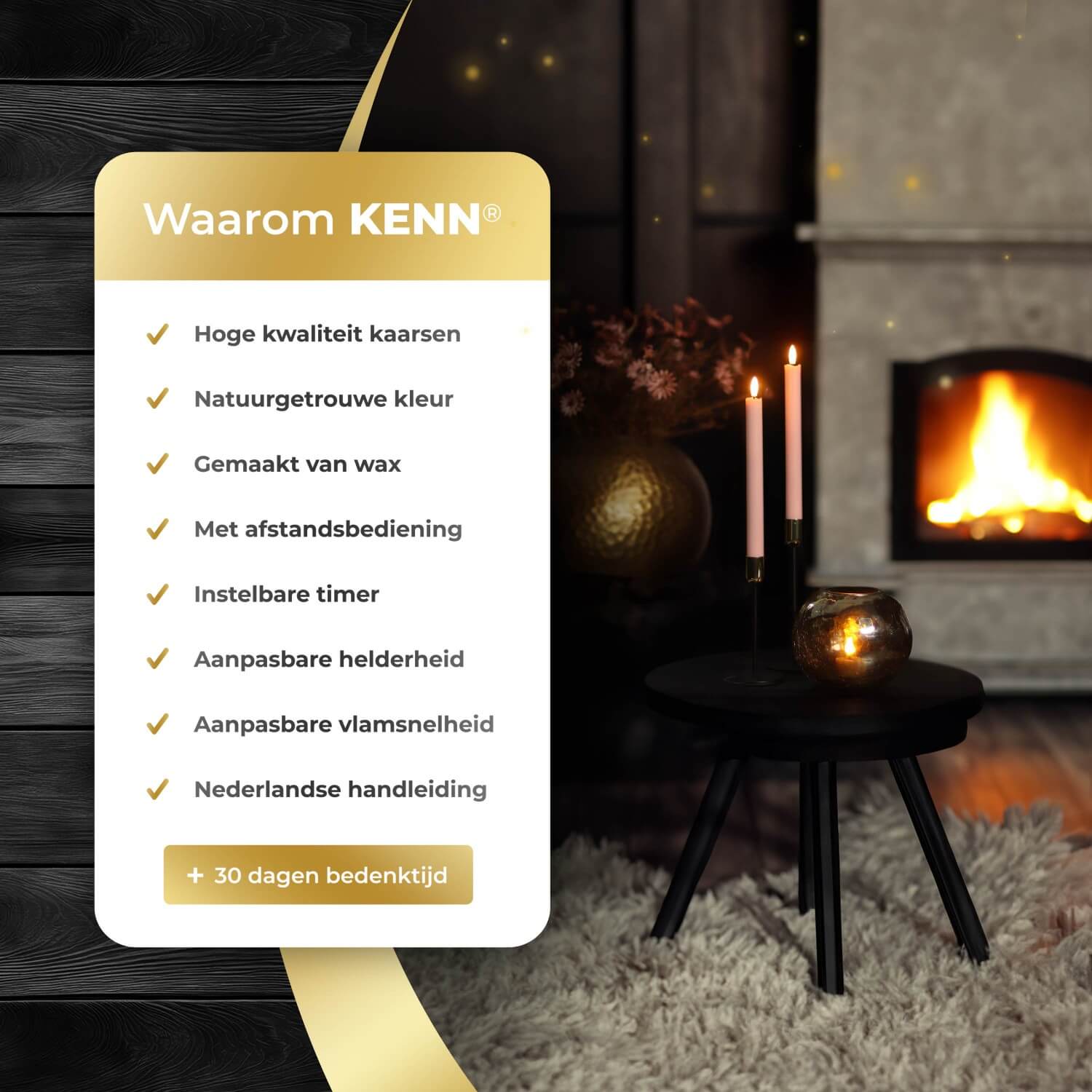 2-delige set roze LED dinerkaarsen op batterijen van KENN® met afstandsbediening. Deze stijlvolle nep kaarsen – ook bekend als LED kaarsen of battery-powered taper candles – zijn gemaakt van echt wax en geven een flikkerend warm wit licht dat doet denken aan echte vlammen. De zachte roze kleur voegt een romantische en decoratieve touch toe aan elke tafelsetting, perfect voor bruiloften, diners, verjaardagen of interieurdecoratie. Werkt op batterijen (meegeleverd).